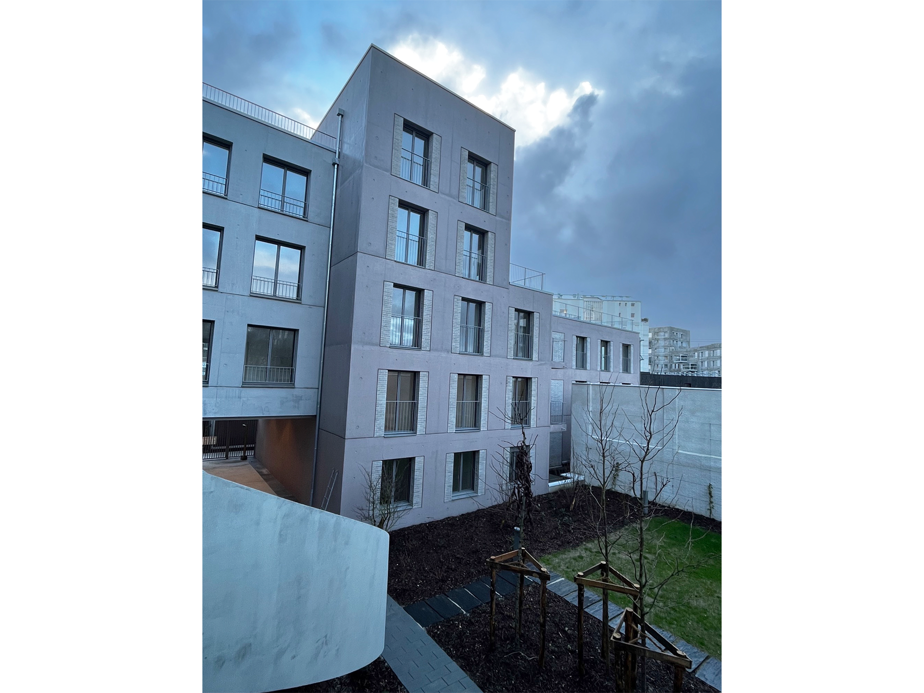 Remise des clés aux locataires de la résidence Faubourg 14