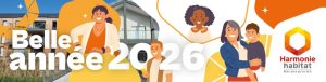 Belle année 2026 - Harmonie habitat