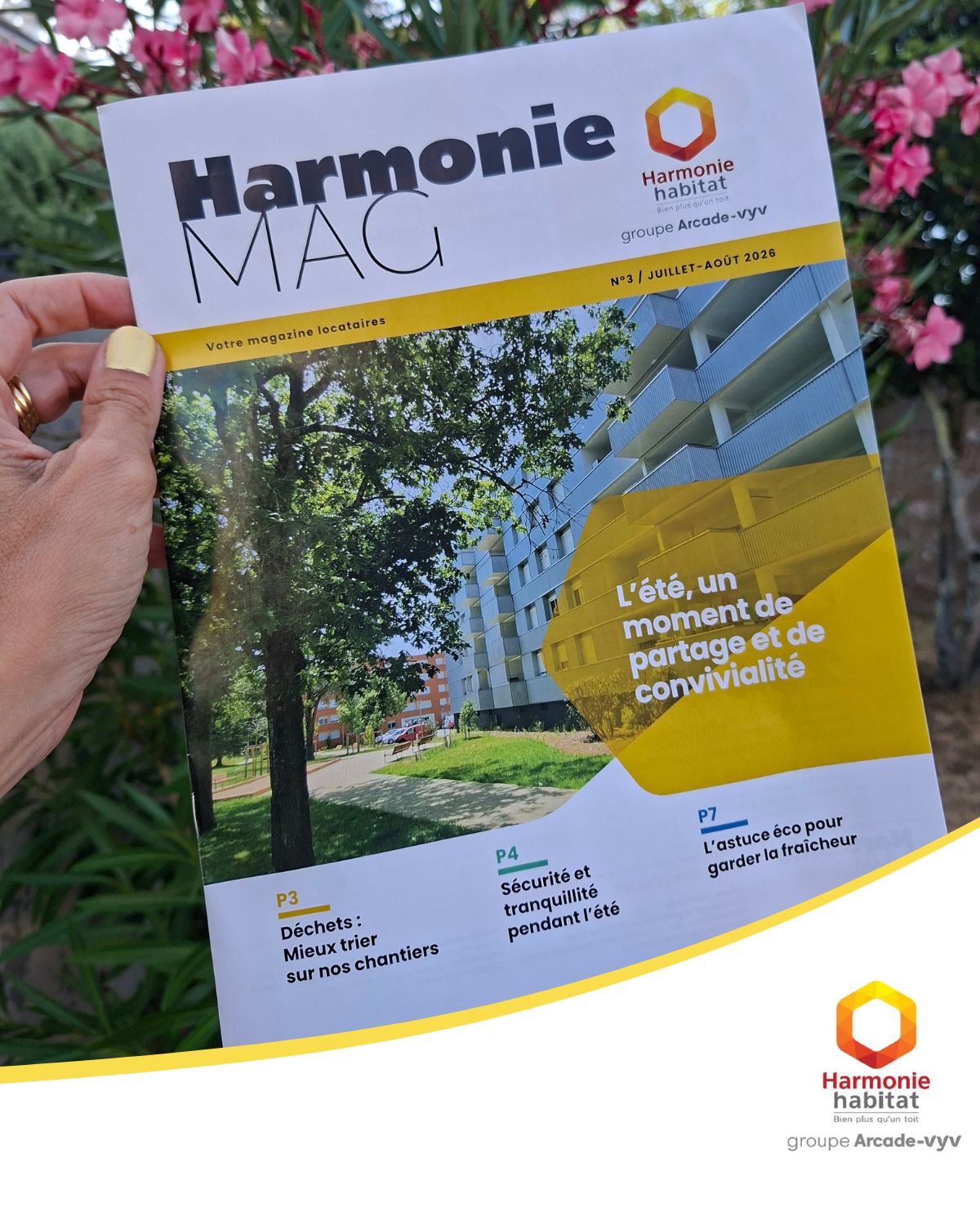 Le nouveau Harmonie Mag arrive dans votre boîte aux lettres !